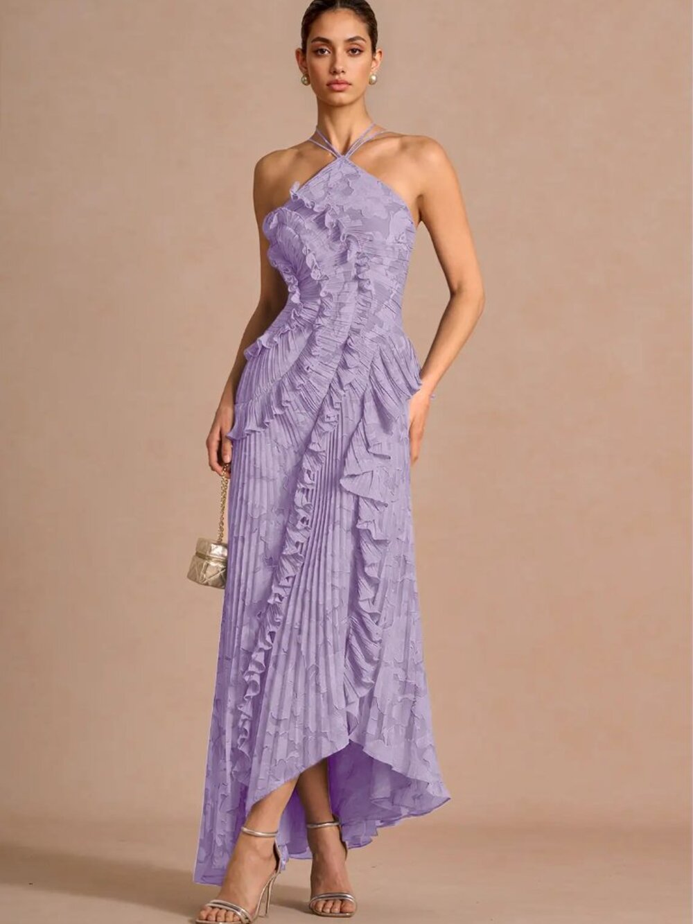 Azazie Hatsu Lilac Dress